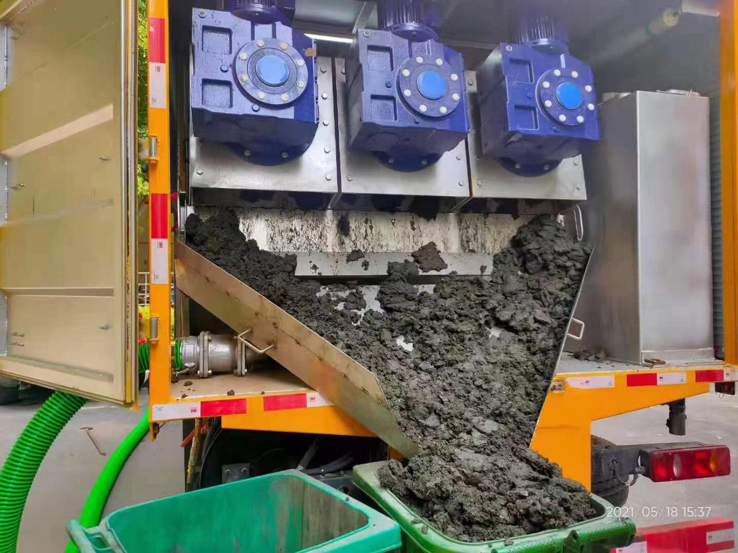 邵武化粪池清掏城市维护站-泥浆净化干湿分离处理